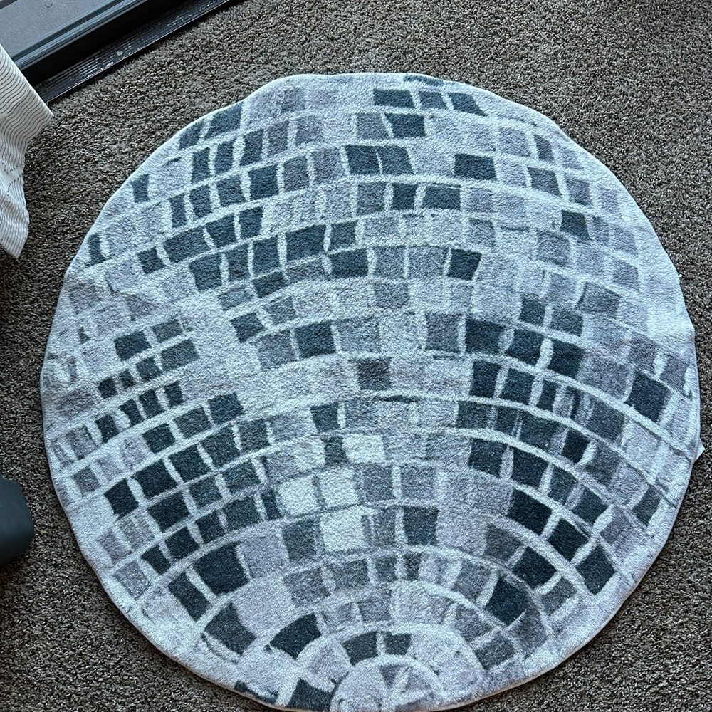 Disco ball Bath Mat